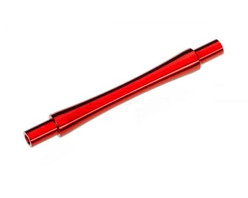 Traxxas TRX9463R As, wheelie bar, 6061-T6 aluminium (rood geanodiseerd) (1)/ 3x12 BCS (met schroefdr
