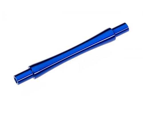 Traxxas TRX9463X As, wheelie bar, 6061-T6 aluminium (blauw geanodiseerd) (1)/ 3x12 BCS (met schroefd