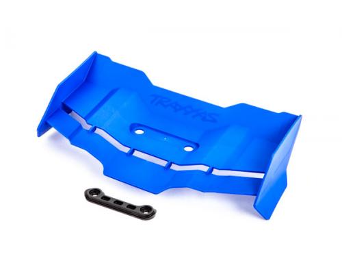 Traxxas TRX9517X Vleugel/ vleugelring (blauw)/4x12mm FCS (2)