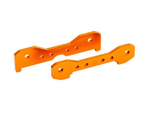 Traxxas TRX9528T Trekstangen, achter, 6061-T6 aluminium (oranje geanodiseerd)