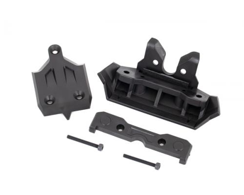 Traxxas TRX9535 Bumper, voor/ skidplate, voor/ trekstangbevestiging, voor/ 3x25 CS (2)