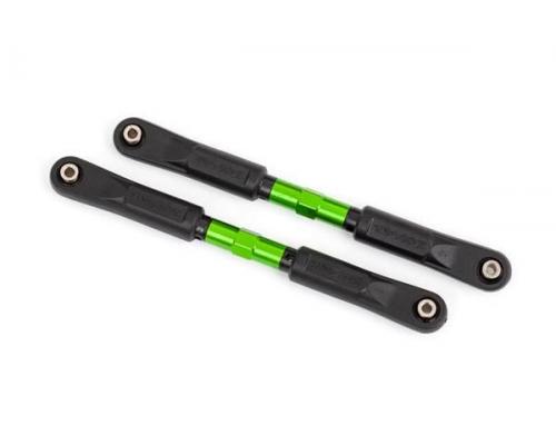 Traxxas TRX9547G Camber links, voor, Sledge (BUIZEN groen geanodiseerd, 7075-T6 aluminium, sterker d