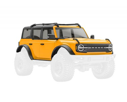 Traxxas TRX9711-CYBER Body, Ford Bronco, compleet, Cyber Oranje (inclusief grille, zijspiegels, deur