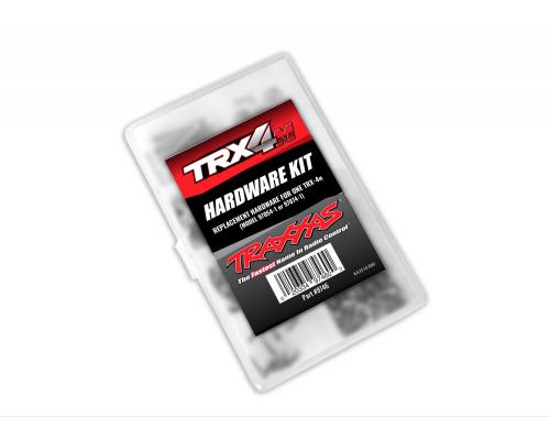 Traxxas TRX9746 Hardwarekit, compleet (bevat alle hardware die wordt gebruikt op de schaal 1/18 van 