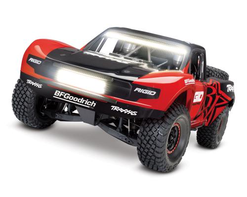 Traxxas Unlimited Dessert Racer UDR, Rood/Zwart TRX85086-4R met gratis Lichtset