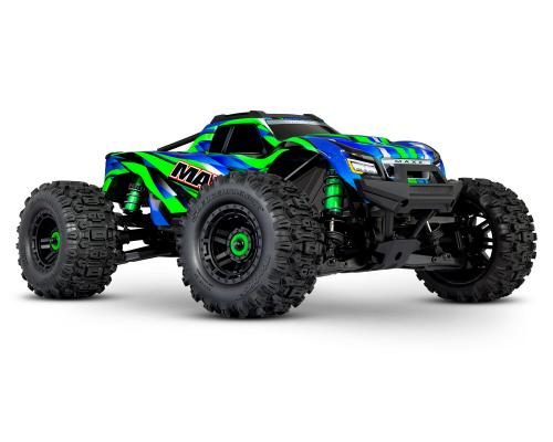 Traxxas Wide Maxx 1/10 4WD Brushless Electric Monster Truck, VXL-4S, TQi - Groen TRX89086-4GRN