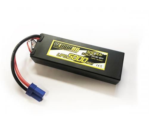 5000mAh 11,1V 3S 50C Hardcase EC5 plug YellowRC LiPo