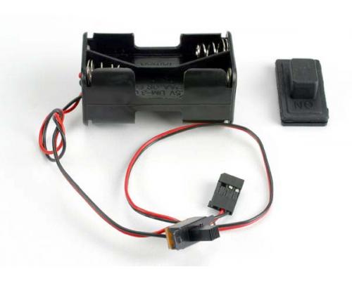TRX1523 Batterijhouder met aan / uit schakelaar