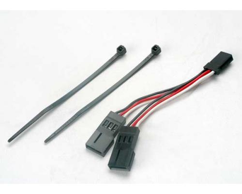 TRX2046 Servo connector, Y adapter (for dual-servo steering)