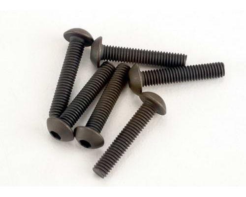 Traxxas TRX2579 Schroeven, 3x15mm bolle kop (inbus) (6)