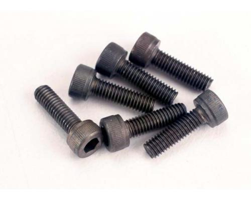 Traxxas TRX2587 Schroeven, 3x10mm cap-head machine (6) (geen ring)