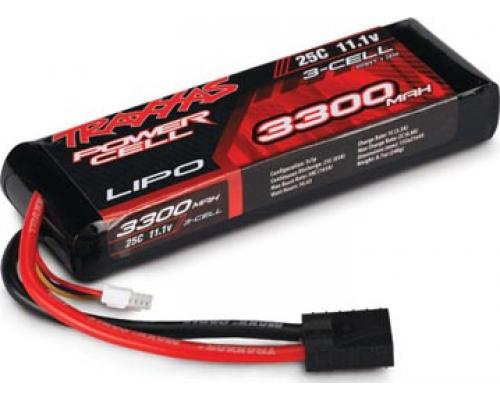 3300mah 11.1v 3-Cell 25C LiPO Accu met ID Herkenning TRX2846X