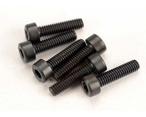 Traxxas TRX3229 Schroeven, 2.5x10mm cap-head machine (inbus) (6)