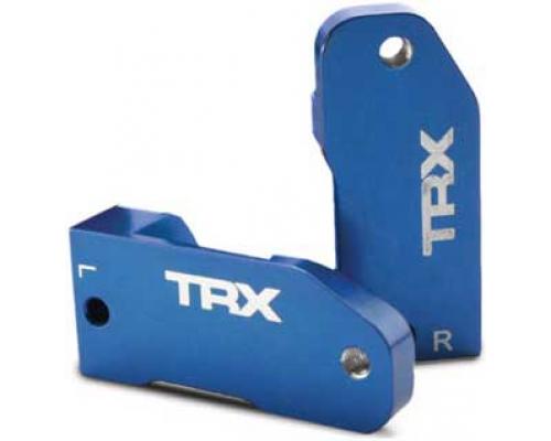 Traxxas TRX3632A Caster blokken 30 graden, blauw-geanodiseerd