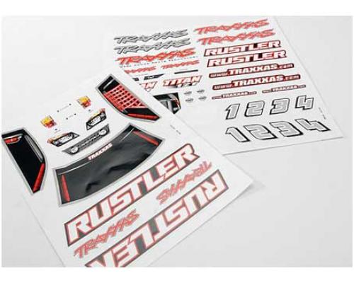 Traxxas TRX3716 Sticker vellen Rustler