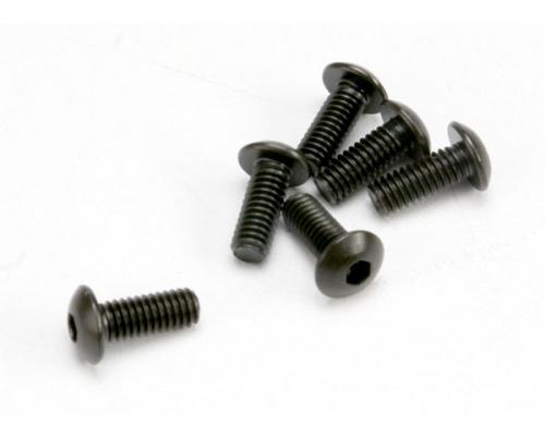 Traxxas TRX3936 Schroeven, 4x10mm button-head machine (inbus) (6)