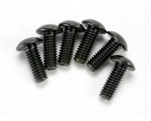 Traxxas TRX3937 Schroeven, 4x12mm button-head machine (inbus) (6)