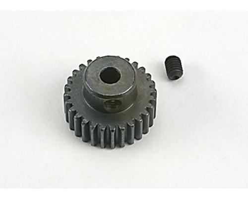 Traxxas TRX4728 Tandwiel, 28-T pinion (mach. staal)/ stelschroef