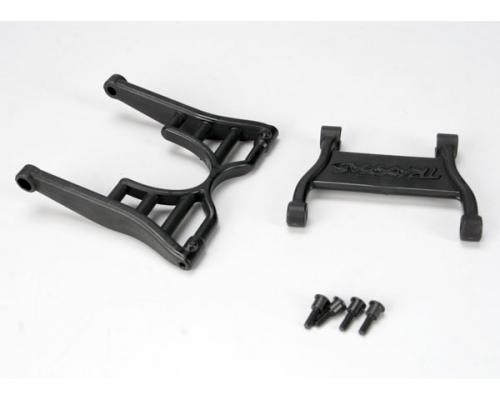 Traxxas TRX4974 Wheelie bar arm (1)/ connector (1)/ 3x12 SS (Inbus)