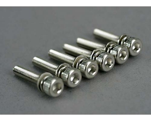 Traxxas TRX5142 Schroeven, 3x15mm cap-head machine (inbus) (6)
