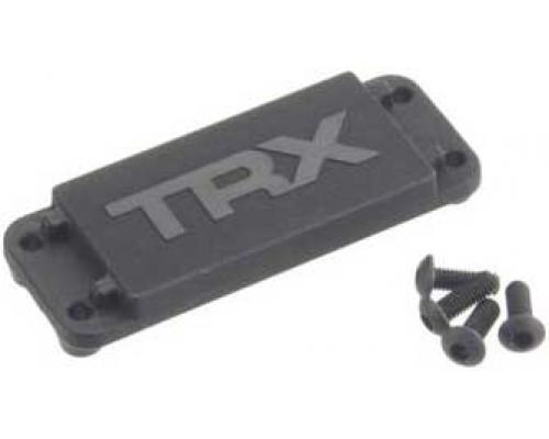 Traxxas TRX5326X Afdekplaat stuurservo / 3x8 BCS (4)