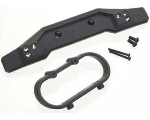 Traxxas TRX5636 Bumper, achter / bumper steunen, achter