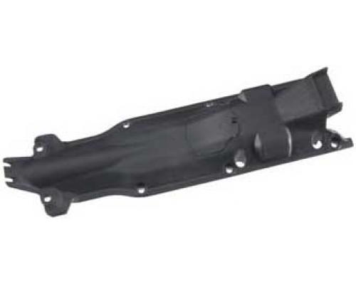 Traxxas TRX5637 Skidplate, transmissie, nylon (zwart) / deksel