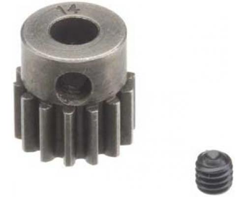 Traxxas TRX5640 Tandwiel, 14-T pinion (gehard staal)/ stelschroef