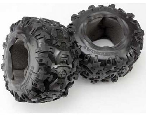 Traxxas TRX5670 Banden, Canyon AT 3.8 \"(2) / foam inzetstukken (2)