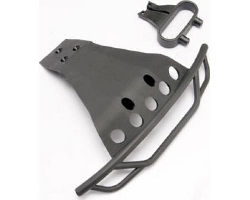 Traxxas TRX6835 Bumper, voor / bumper steun, voor (zwart)