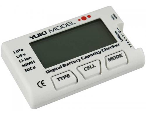 Digital Battery Capacity Checker - NiCd - NiMH - LiFE - LiPo