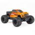 Arrma 1/10 GRANITE 4X2 BOOST MEGA 550 Brushed Monster Truck RTR met batterij en oplader, oranje