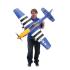 EFlite P-51D Mustang 1.5m BNF Basic (EFL01250)