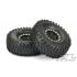 PR10128-13 Hyrax 1.9\" G8 Rock Terrain Truck Tires Mounted for Front or Rear 1.9\" Rock Crawler, Mount
