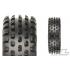 PR8260-104 Wide Wedge 2.2 2WD Z4 (Soft Carpet) Off-Road Carpet Buggy Front Tires for 2.2\" 1:10 2WD