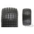 PR8270-02 Slide Job 2.2\" M3 (Soft) Off-Road Buggy Rear Tires for 2.2\" 1:10 Rear Buggy Wheels, Includ