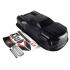 TMT Body onbreekbaar zwart incl. Sticker voor ARRMA Kraton 6S