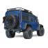 Traxxas TRX-4 Land Rover Defender Crawler Adventure Edition, Metalic Blauw zonder Accu, zonder Lader