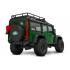 Traxxas TRX-4M 1/18 Schaal en Trail Crawler Land Rover 4WD Elektrische Truck met TQ Groen TRX97054-1