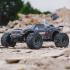 Arrma 1/10 VORTEKS 4X2 BOOST MEGA 550 Brushed Stadium Truck RTR met batterij en oplader, Gunmetal