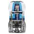 Losi 1/5 5IVE-T 2.0 4WD Short Course Truck Benzine BND, Grijs/Blauw/Wit (LOS05014T1)