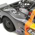 Losi 1/5 5IVE-T 2.0 4WD Short Course Truck Gas BND, Grijs/Oranje/Wit (LOS05014T2)