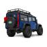 Traxxas TRX-4M 1/18 Schaal en Trail Crawler Land Rover 4WD Elektrische Truck met TQ Blauw TRX97054-1