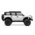 Traxxas TRX-4M 1/18 Scale en Trail Crawler Ford Bronco 4WD Electrische Truck met TQ Wit TRX97074-1WH