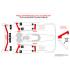 PRO1725-00 1:8 Aero Kit w/ Spoiler & Stiffeners for 1:8 On-Road Bodies