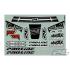 PR3498-18 Pre-Painted / Pre-Cut Monster Fusion (Black) Body voor PRO-Fusion SC 4x4, Slash 2wd & Slas