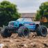 Arrma 1/10 GRANITE 4X2 BOOST MEGA 550 Brushed Monster Truck RTR met batterij en oplader, blauw