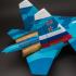 E-Flite Su-27 Twin 70mm EDF BNF Basic met AS3X & SAFE Select (EFL01050)