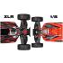 Team Corally - ASUGA XLR 6S - RTR - Rood - Brushless Power 6S - Geen batterij - Geen oplader C-00288