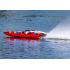 Traxxas DCB M41 Catamaran Raceboot TQi TSM, Rood/Blauw